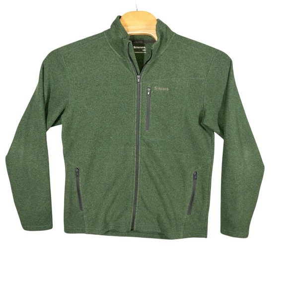 Simms‎ Fishing Full Zip Jacket Mens M Lake Outdoor Gorpcore Boating Camping - Picture 2 of 11